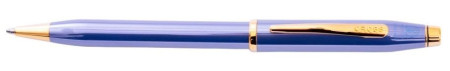 Cross Century II 2024 Spring Collection Ballpoint Pen - Lavender Blue Gold Trim